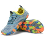 Saguaro Barfussschuhe Smart I (flexible Sohle, Zero Drop) hellblau Kinder